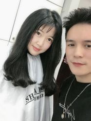 -I+造型烫发染发