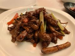 茶树菇猪颈肉-上海金桥红枫万豪酒店-万豪中餐厅