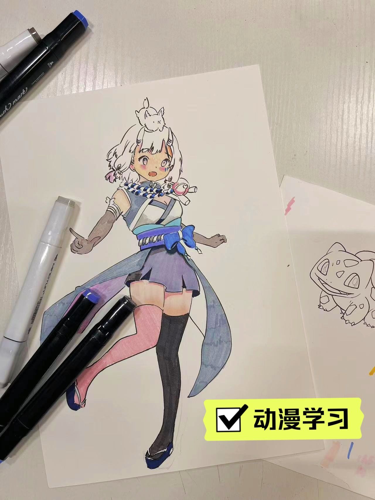 学动漫95我家的小画家初长成