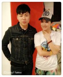 -幸运7纹身刺青Lucky7tattoo