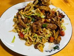 牛肉猪肚炒面-荣荣面馆(丹溪大道店)