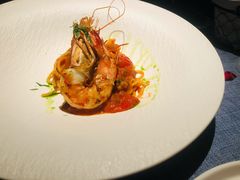 虎皮大虾罗勒宽面-弦月窗LUNETTE BY AMANDA(复兴路店)