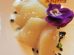 扇贝薄片佐西伯利亚鱼子酱-L'Arome芳芳法国餐厅(仙林金鹰店)