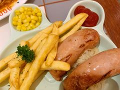 烤肠薯条-纽约客美式餐厅(新奥购物中心店)