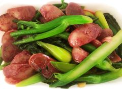 芥兰炒腊味-日昌餐馆(亦庄店)