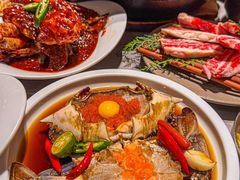 -草家酱蟹炭火烤肉店(珲春南路一店)