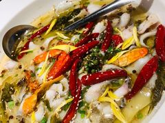 鲜椒酸菜鱼-小放牛炒菜馆(华北商厦店)