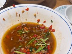小炒黄牛肉-渔悦潇湘·酸菜煮鱼(岳麓山店)
