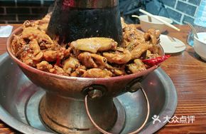 Whole Pork Leg in Large Pot