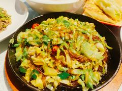 -二姐家三个拿手菜·北塘海鲜·大馅锅贴王(北辰店)