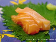 三文鱼生鱼片-京樽回転寿司(奥林匹克店)