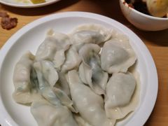 韭菜鸡蛋虾仁馅-关东小磨东北菜(上海长风大悦城店)