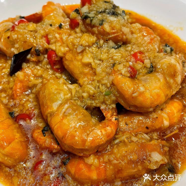 每只虾都有虾膏和虾籽🉑️蒜蓉紫苏味道真的好赞‼️