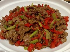小炒黄牛肉-柴米油盐(土菜院子店)