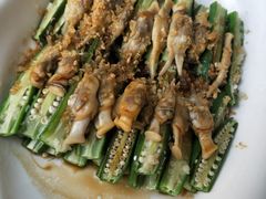 蒜蓉秋葵蒸蛏子-旺顺阁鱼头泡饼(小红门店)