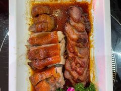 烧腊双拼-玉兰苑一等茶餐厅