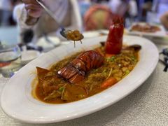 酸萝卜薯粉波士顿龙虾-阿庄新豫菜(航海东路店)