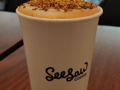 桂花拿铁-Seesaw Coffee(上海尚悦湾店)