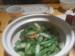 灵魂虾酱芥兰啫煲-蔡澜点心·粤菜(花城汇南区店)