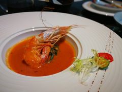 蟹籽灯烤阿根廷大红虾-箱美术馆私房菜(水晶郦城店)