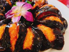 鲜虾酿茄子-大眼锅贴水饺(河东店)
