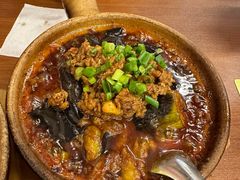 砂锅肉末茄子-罗妈砂锅(四川成都奎星楼店)