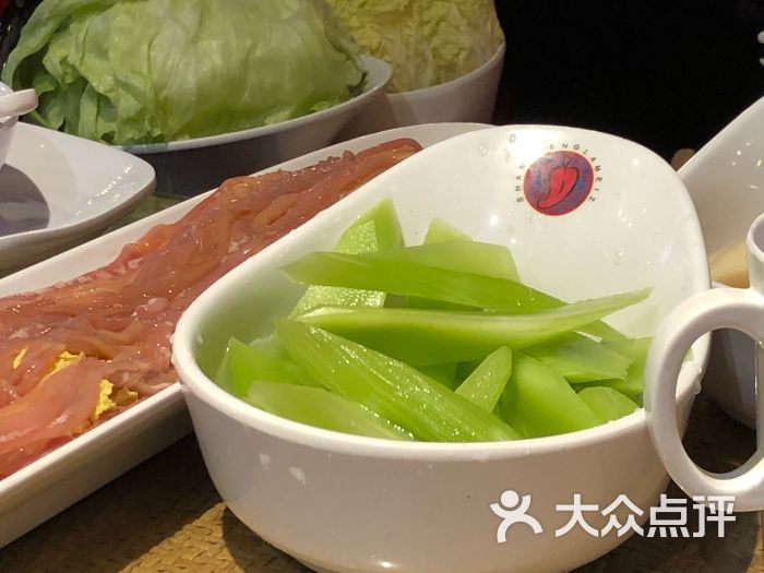 山城辣妹子重庆火锅(世界之花购物中心店)青笋图片 - 第5张