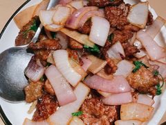 葱嫩牛肉-山石榴·贵州菜(丰盛里店)