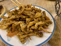 软炸鲜蘑-春明狗肉馆(经开一区店)