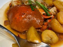 大青蟹姜葱炒-新荣记(南京西路店)