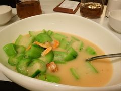 虾酱烧丝瓜-羲和雅苑•北京烤鸭(国贸商城店)