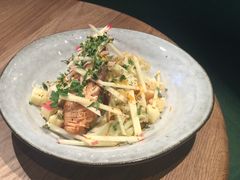 三文鱼花菜杂豆南瓜酱-Wagas沃歌斯(大学路店)