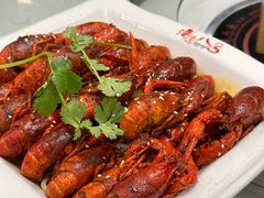 香辣小龙虾（大份）-海岛八号龙虾烧烤田鸡(蓝天路总店)