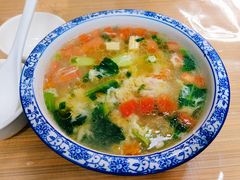 鸡蛋汤-李家特色小炒泡馍