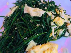沙葱炒蛋-范记靖远羊羔肉(博物馆店)