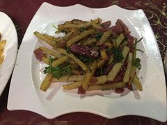土豆条煸牛肉-德居源
