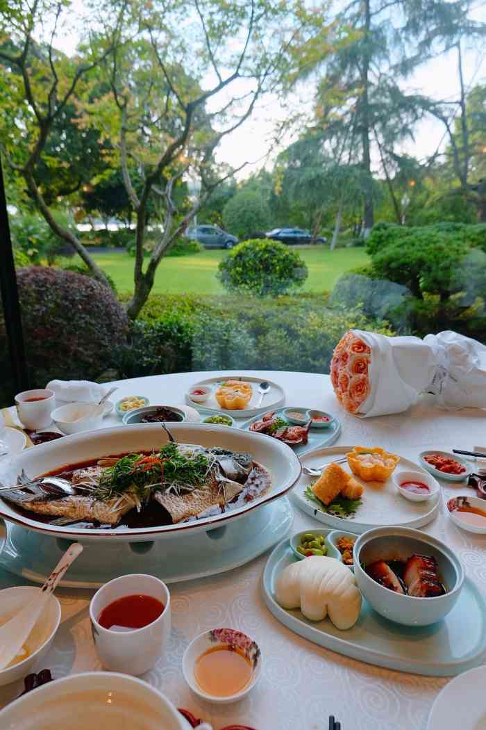 浙江西子宾馆·牡丹厅-"趁着餐厅周的优惠活动打卡了高级的国宾馆,.