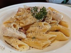 鸡肉蘑菇培根斜管面-安妮意大利餐厅(国贸店)