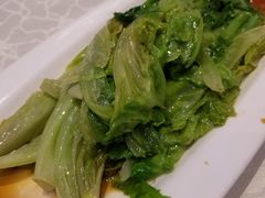 白灼时令鲜蔬-狮王府淮扬菜(新街口友谊店)