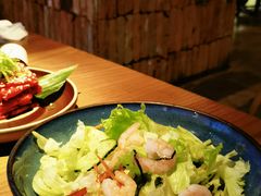 和风虾仁色拉-烧肉达人•炭火烧肉(新天地店)