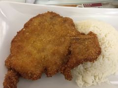 咖喱炸猪扒饭-翠华餐厅(香港国际机场店)