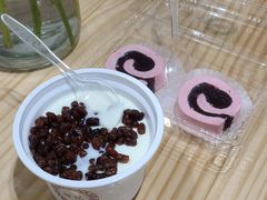 红豆双皮奶-田记宫廷奶酪