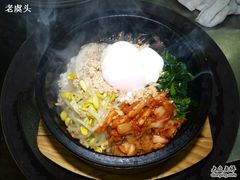 泡菜石锅拌饭-牛玄庵日式寿喜烧·料理店(新源里店)