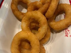 炸洋葱圈-Tubestation站点比萨(五道营店)