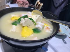 上汤炖蛋饺柴锅豆腐-到家尝北京菜(西坝河店)