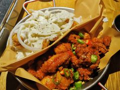双拼炸鸡-富乐满韩国正宗炸鸡韩国料理(虹泉路店)