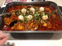 荔枝微辣-鱼酷活鱼烤鱼(南京水游城店)