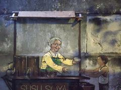 -槟城街头艺术街区