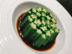 捞汁养生秋葵-上海人家花樣年华(中山公园店)