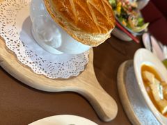 酥皮奶油黑菌蘑菇汤-卡本妮法餐厅·北京和平宾馆